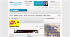 Desktop Screenshot of kocaelivizyon.com